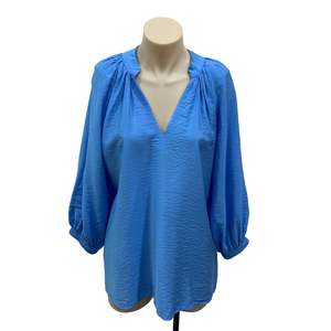 Blue Blouse - Size 10