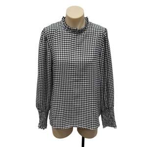 Houndstooth Long Sleeve - Size 10