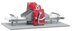 ZMATIK SHB60B100 Bench Model Reversible Dough Sheeter - 600mm wide Belts