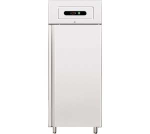 Forcar: Forcar GN650BT Upright Single Door Freezer GN 2/1 - Stainless Steel - Integral Condenser
