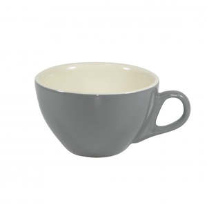 Coffee Cafe Bakery: Brew Cappuccino Cup French Grey Gloss 220ml