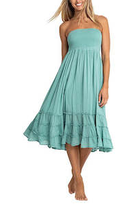 Maxi Dress: Resort Sunshine Maxi Moss