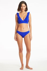 Beachy Blues: Eco Regular Bikini Pant Cobalt