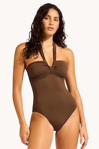 Seafolly Collective Halter Bandeau 1Pce