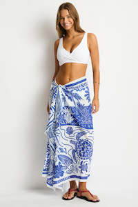 Sarong: Jungle Lino Long Sarong