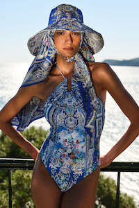 Camilla: Ottoman Opulence Ring Front Halter 1pce