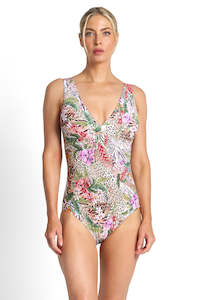 Jantzen: Lilymaze Deep Vee 1Pce