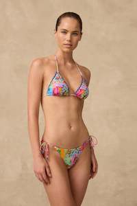 Stevie Crochet Tri Bikini Set