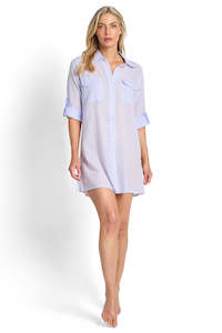 Shirts: Fresh Button Through Shirt