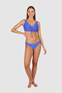 Bikini Top: Rococco F Cup Tri Top Electric