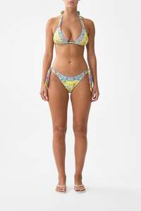 Sultanahmet Summer Soft Tie Tri Bikini Set