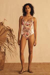 Bel Fiore Trellis Gathered 1Pce