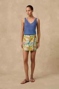 Ayla Wrap Mini Skirt