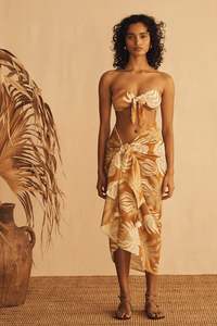 Sarong: Dalla Palma Tasselled Pareo