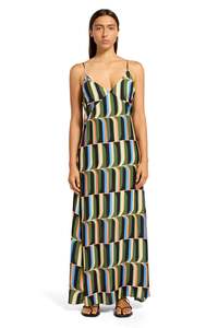 Maxi Dress: Urban Geo Slip Maxi Dress