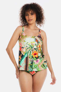 A Cup: Fiji Tankini A-Line Set