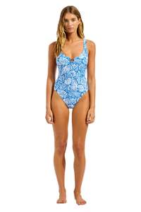 C Shells Ring Front Halter 1Pce