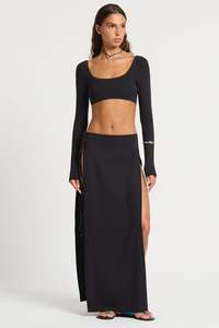 Wynn Maxi Skirt Black