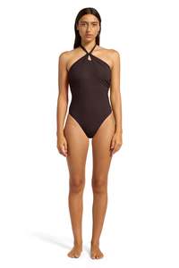 A Cup: Jetset Chocolate High Neck 1Pce