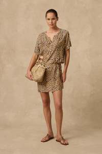 Seda Short Sleeve Shirtdress