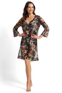 Abbie Mesh Beach Smock Dress