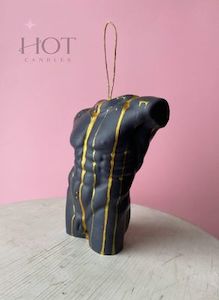 Victor large Male Body Candle