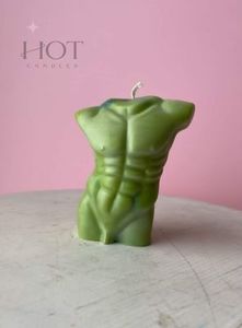 HOT Candles: Mini Male Candle green