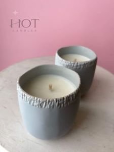 Clay pot candle Container Candle