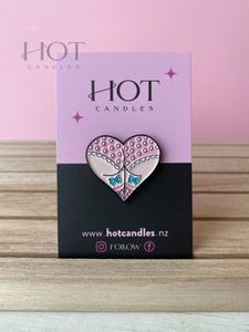 Pins HOT Candles: Cheeky Bum Enamel Lapel Pin
