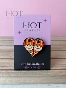 Pins HOT Candles: Cheeky Bum Halloween Enamel Lapel Pin