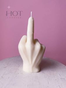 HOT Candles: Giving Finger Large Middle Finger Candle