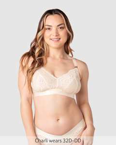 Warrior Nursing Bras: Warrior 2.0 FlexFit Nursing Bra - Ivory