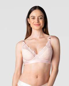 Warrior Nursing Bras: Warrior Plunge Nursing Bra - Lotus