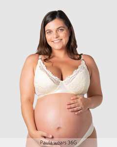 Warrior Plunge 2.0 Nursing Bra - Ivory