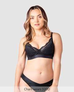 Warrior Plunge 2.0 Nursing Bra - Black