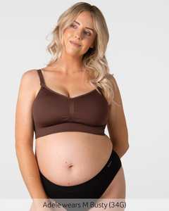 Best Selling Maternity Nursing Bras: My Necessity 2.0 FlexFit Nursing Bra - Chocolate Busty