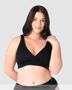 Best Selling Maternity Nursing Bras: My Comfort FlexFit Bra - Black