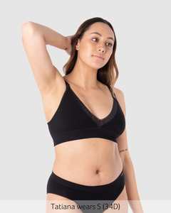 Caress FlexFit Nursing Bra - Black