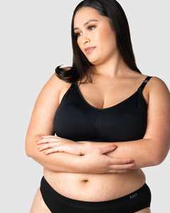 My Necessity Bras: My Necessity Wirefree Nursing Bra - Black Busty