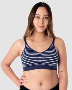 My Necessity FlexFit Nursing Bra - Navy Stripe