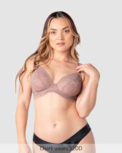 Heroine Plunge: Heroine Plunge Nursing Bra - Mocha