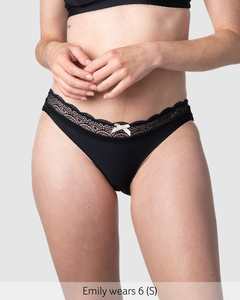 Checklist For Mama: Show Off Bikini Brief - Black