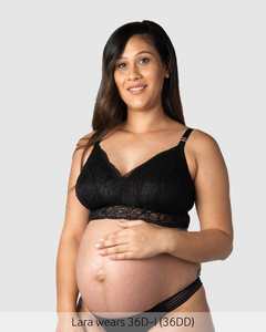 Heroine Multifit Maternity Bralette - Black