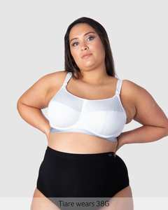 Flexiwire Nursing Bras: Reactivate Sports Nursing Bra - White