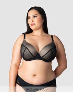 Flexiwire Nursing Bras: Lunar Eclipse T-Shirt Nursing Bra - Black
