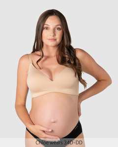Wireless Maternity Nursing Bras: Embrace Leakproof Nursing Bra - Frappe