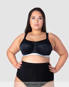 Trimester 2: Reactivate Sports Nursing Bra - Black