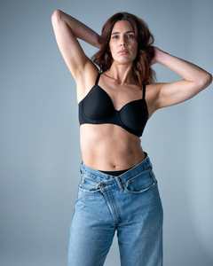 Effortless Sculpt T-shirt Bra - Black