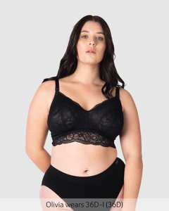 Heroine Multifit Nursing Bralette - Black