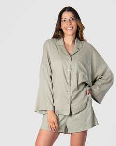 Hospital Bag: Lounge Top Sage